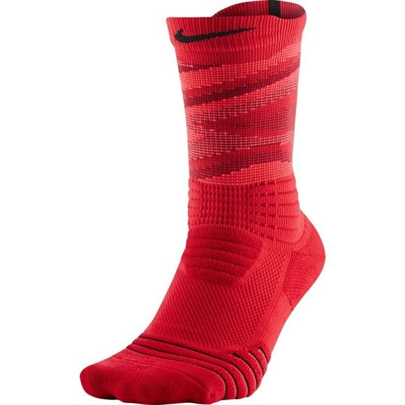 📦 NEW Mens Medium NIKE Elite Versatility Crew Basketball Socks SX7007 657 Red - Picture 1 of 3
